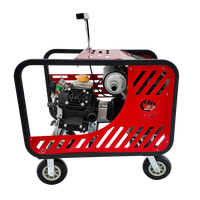 Pompe à brouillard portable Timecore ZHSD-S800 pour l'extinction d'incendies, pompe à pulvérisation à essence haute pression pour les secours d'urgence