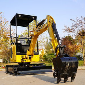 Mini-excavatrice hydraulique électrique compacte pour le creusement de fossés, le nivellement du terrain et le desserrage du sol - Product Image 3