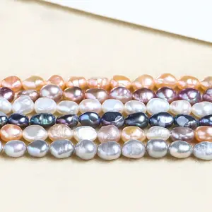 AAA Baroque Loose Pearls Irregular Natural Freshwater Pearl Beads for DIY Bracelet Earrings Jewlery Making