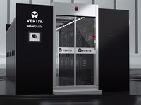 Conteneurs de centre de données Vertiv SmartAisle 3 de grande taille, centre de données micro-modulaire compatible avec l'IA