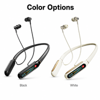 Headphone In-Ear Smart Sports 50 Jam Waktu Putar JL HiFi Stereo Nirkabel Layar Digital AI Headset Tipe C Tahan Air IPX-4