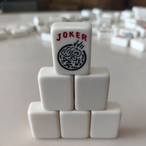 Jeu de Mahjong Américain Conforme NMJL 30mm 166 Pièces Version Large Tuiles en Mélamine Numérotées Prêt pour Soirée de Jeu en Famille Cadeau Idéal - Product Image 6