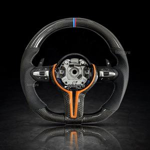 Volant en fibre de carbone pour <span class=keywords><strong>BMW</strong></span> Série 2 F45 218i 220i 225i 225xe IPerformance 216d <span class=keywords><strong>218d</strong></span> 220d 225d XDrive 2014 à <span class=keywords><strong>2021</strong></span> - Product Image 1