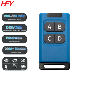 Duplicador de Control Remoto Multifrecuencia OEM/ODM, Abridor Clonador de 4 Botones, Llave de Plástico para Puerta de Garaje y Portón Eléctrico - Product Image 1
