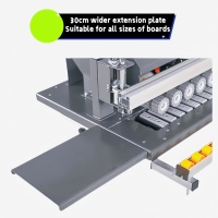 WFS-910H Machine à plaquer les chants entièrement automatique avec machine à tailler Machine à plaquer les chants pour meubles multifonctionnelle Machine à travailler le bois