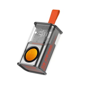 Nhà Máy Trong Suốt Loa Không Dây LED Ánh Sáng Máy Tính Xách Tay Chơi Game Mecha Rõ Ràng Flash <span class=keywords><strong>Mini</strong></span> Armor Loa RGB Armour Loa - Product Image 4