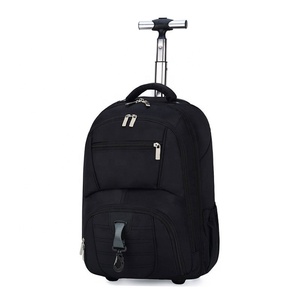 <strong>Rolling</strong> <strong>Backpack</strong> Wheeled Laptop <strong>Backpack</strong> Bag Multi-function High School Trolley <strong>Backpack</strong> - Product Image 1