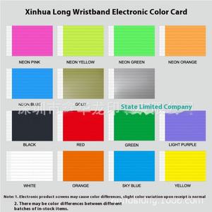 Synthetic Disposable DuPont <b>Paper</b> Wrist Strap Bracelet Waterproof Anti-Tear Fluorescent Children's Promotional Wristbands - Product Image 6