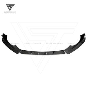 Lame avant en Fiber de carbone de Style supertechniques, de haute qualité, pour <span class=keywords><strong>Audi</strong></span> <span class=keywords><strong>TT</strong></span> MK3 2015 — 2018 - Product Image 2