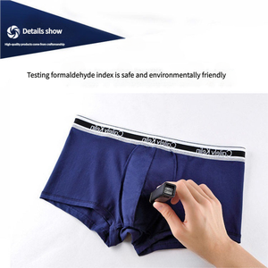 Bóxers Cortos de Algodón Cómodos y Clásicos para Hombre Personalizados de Fábrica con Logo Propio - Product Image 5