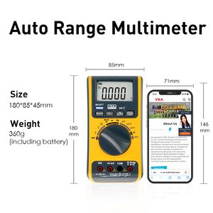 V & A VA17-3 1000V 10A Echte RMS-Funktion Digital Multimeter Tester Auto Range mit Temperatur testdaten Halten Auto Power Off - Product Image 4