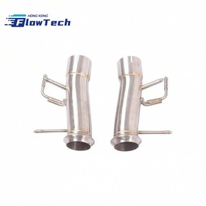 Tuyau d'échappement avant haute performance en acier inoxydable avec finition lisse pour Ferrari SF90 3.9T V8 - Product Image 3