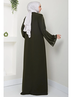 Vente en Gros Abaya Plaine Turc Islamique Robes Femmes Brillantes Robe Musulmane Robes de Dubaï Peut Personnaliser