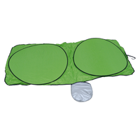 Pare-soleil de voiture pliable en polyester avec logo personnalisé imprimé, protection UV, pour cadeaux promotionnels d'entreprise