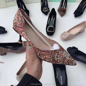 Nuevo estilo de moda, zapatos de mujer, cómodos zapatos planos informales sin cordones para mujer, venta completa de zapatos para mujer - Product Image 6