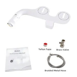 Modern Sleek Design Fresh Clean Water Sprayer Bidet Toilet Seat Attachment, OEM/ODM Nozzle Self-Cleaning Shattaf Toilet Bidet