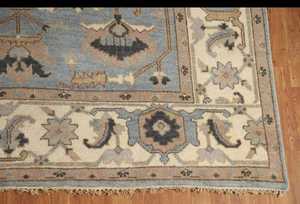 Auténtica alfombra grande India Oushak anudada a mano, Alfombra de 9x12 pies, tamaño personalizado disponible a precio al por mayor - Product Image 3