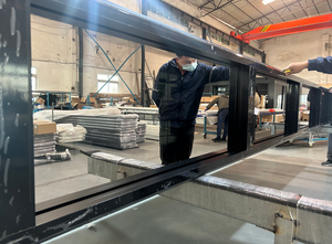 <span class=keywords><strong>Motor</strong></span> de <span class=keywords><strong>puerta</strong></span> de <span class=keywords><strong>garaje</strong></span> eléctrico moderno ATMOS con superficie acabada de aleación de aluminio de vidrio templado garantía de 5 años para Villa - Product Image 2