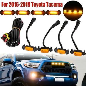 Luces LED diurnas para coche, impermeables IP67, 3000K blanco cálido, faros extendidos de aluminio, luces pequeñas modificadas para la parrilla delantera - Product Image 5