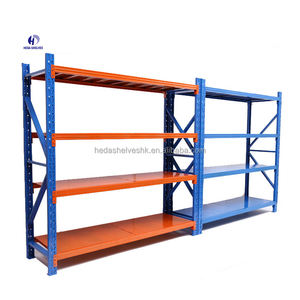 Étagères en acier robustes, solutions de rangement, rayonnages de moyenne capacité, rayonnages industriels blancs - Product Image 3