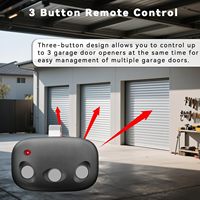 3 Tombol 318MHz Remote Control Pintu Garasi Pembuka Gerbang Transmitter Cocok untuk Model ACT 31B LD033 LD050 LS050 MCT 3 MCT 11