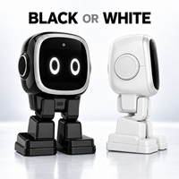 Robot AI WiFi dengan Layar Sentuh, Kontrol Suara, dan Gerakan Biped dalam Warna Hitam atau Putih untuk Pesanan Ritel dan Distributor
