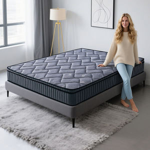 Matelas en mousse respirant, durable, écologique, de haute qualité, neuf, taille King/Queen, silencieux, pour appartement, hôpital, école, garantie 10 ans - Product Image 1