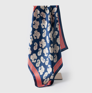 Sciarpa di Seta di Alta Gamma per Donne, Lussuosa e Pratica, Elegante Accessorio Decorativo, Protezione Solare e Copertura per le <span class=keywords><strong>Spalle</strong></span> - Product Image 2