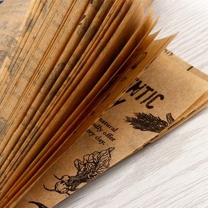 Bán buôn 38g cấp thực phẩm bao bì resizable PE Wax bọc cho Đặc sản bánh sandwich Burger Hamburger Cookie bánh mì sử dụng biểu tượng tùy chỉnh - Product Image 2