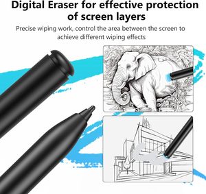 Stylet EMR pour Remarkable 2 avec gomme de remplacement, marqueur magnétique pour <span class=keywords><strong>tablette</strong></span> Samsung Galaxy, carnet, S Pen numérique - Product Image 5