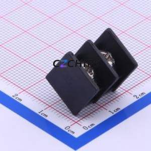 DBT30C-7.62-2P-BK-P Barrier Terminal Block Through hole Component (THT),P=7.62mm Connector Two Sides 7.62mm 1x2P Straight Pin - Product Image 1