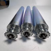 Ligne de convoyeur à rouleaux en acier inoxydable pour le transport de rouleaux non motorisés galvanisés avec composants de roulement à billes