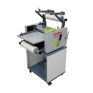 PL-375B Adjustable Speed Automatic Roll To Roll Hot Roll Laminating Machine For Documents Lamination