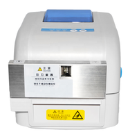 Printer kantor Transfer termal 1824TC pencetak kode batang Label tekstil Satin Mark cuci Kualitas Bagus Dengan pemotong otomatis