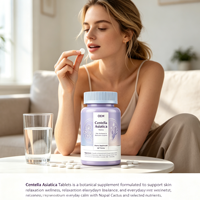 Tablet Centella Asiatica 60 Kapsul Suplemen Diet Label Pribadi Grosir OEM