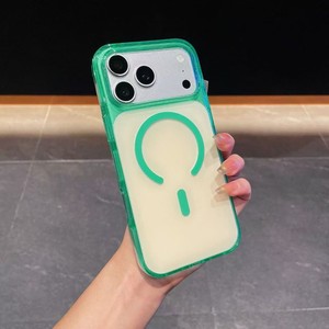 Funda Transparente para Teléfono con Atracción Magnética, Color Macaron, para iPhone 17 16 15 14 13 12 Pro Max, Resistente a Impactos - Product Image 3