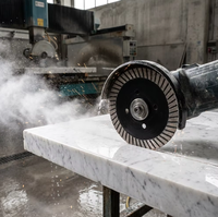 Disque de coupe diamanté pour pierre de quartz, disque turbo en céramique, haute dureté
