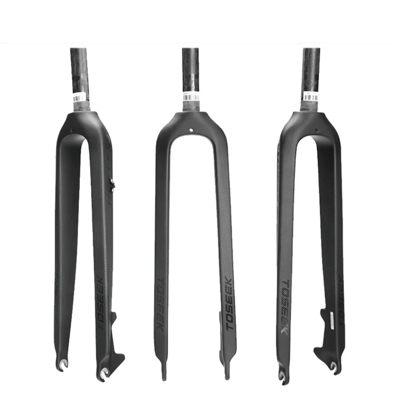 TOSEEK Đầy Đủ Sợi Carbon Xe Đạp Leo Núi Ngã Ba Xe Đạp Cứng Đĩa Phanh 26 /27.5/ 29er Inch Mtb Bicicleta Phụ Tùng Xe Đạp