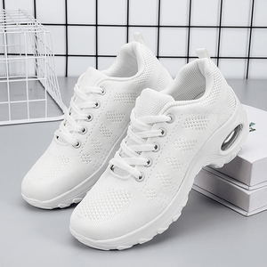 Fashion Trend Men Women Mesh Shoes Round <b>Toe</b> Flying Fabric Breathable Mesh Upper EVA Midsole Lightweight Walking/Running Shoes - Product Image 1