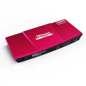 TESmart ODM 1 em 4 out 4K60HZ HDMI divisor suporte CEC HDCP2.2 HDMI Video Splitter