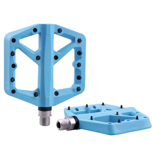 Pédales de vélo en nylon pour vélo de route noir/rouge/jaune/argent antidérapant VTT Pédale de vélo en nylon de différentes couleurs - Product Image 3