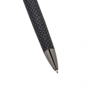 High Quality Custom Custom Logo Metal Leather Ballpoint <b>Pen</b> Blue/Black Ink-Perfect Business Office Gift Advertising <b>Pen</b> - Product Image 3