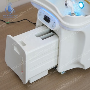 Équipement de salon multifonction Stockage d'eau Lavabo portable pour cheveux, massage, <span class=keywords><strong>shampoing</strong></span>, évier mobile - Product Image 3