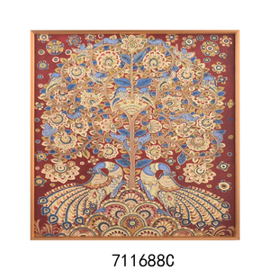 Phong Cách Mới Vuông Kim Loại Khung Hình Cho Trang Trí Nội Thất Thân Thiện Với Môi Chết Cắt Và UV In Ấn Tường Thủ Công Khung Gỗ - Product Image 4