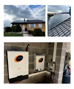 Complete Off Grid 5kw 5000watt Photovoltaic <b>Solar</b> <b>Power</b> Energy System <b>Kit</b> With Battery and Storage Set for Home Complete Home So - Product Image 6