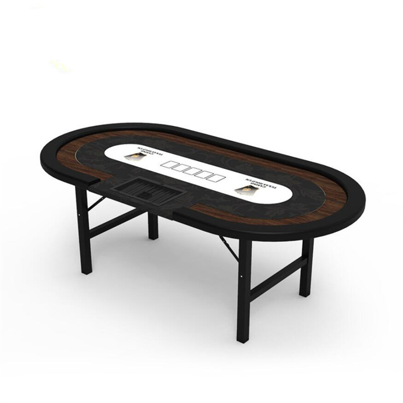 Прямые продажи с фабрики, складной стол для игры в Техасский покер с квадратными ногами, столы для азартных игр