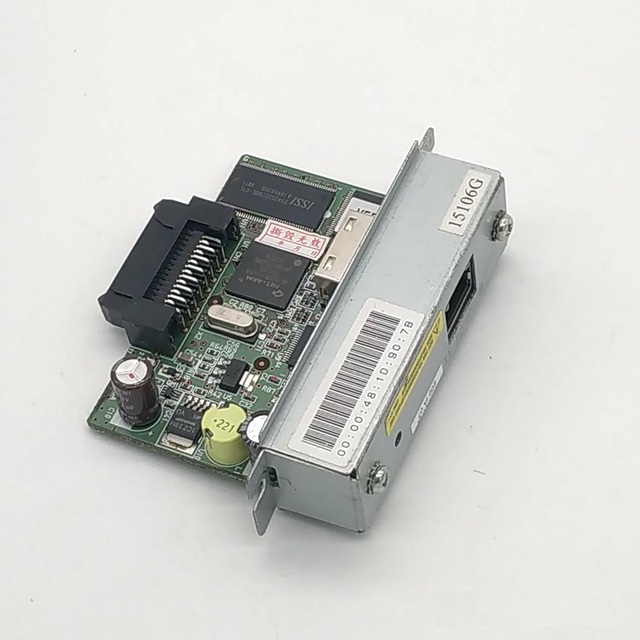 90% NEW Interface Board for epson UB- E02 E02 Ethernet Interface Card TM-U220 TM-T88IV 88IV U220 E02