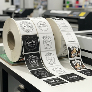Xjy Tùy Chỉnh In Vinyl Dính Máy In Nhãn In Ấn Sản Phẩm Giấy Sticker Trắng Nhựa Thực Phẩm <span class=keywords><strong>Container</strong></span> Nhãn - Product Image 3