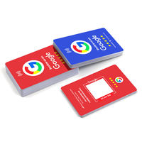 Tarjeta de Membresía con Código QR, RFID y NFC Personalizada de Alta Calidad, para Compartir en Redes Sociales, Reseñas de Google, Uso en Hoteles, Mini Etiqueta