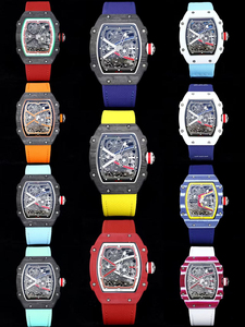 Nuevo Reloj de Fibra de Carbono 6702, Reloj Mecánico Tourbillon Ultrafino, Reloj de Lujo de Alta Gama para Hombre, Resistente al Agua, Esqueleto - Product Image 3